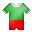 Tenue Rood Groen LVC '01