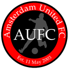 Clublogo voetbalvereniging FC Amsterdam United