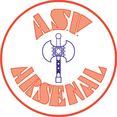 Clublogo voetbalvereniging ASV Arsenal uit Amsterdam