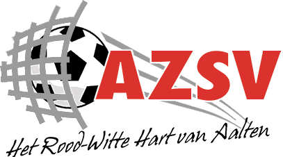 Clublogo voetbalvereniging AZSV uit Aalten