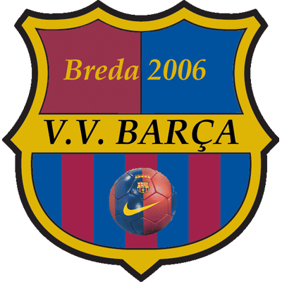 Clublogo voetbalvereniging VV Barça uit Breda