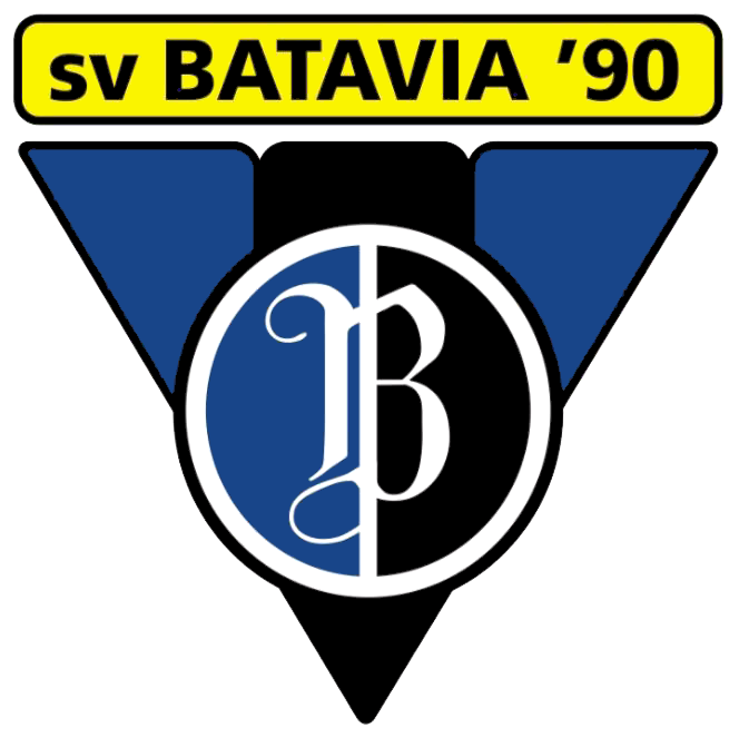 Clublogo voetbalvereniging Batavia '90 uit Lelystad