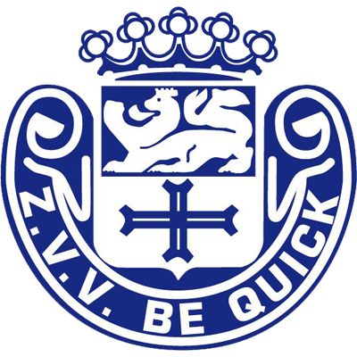 Clublogo voetbalvereniging ZVV Be Quick uit Zutphen