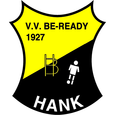 Clublogo voetbalvereniging Be Ready uit Hank