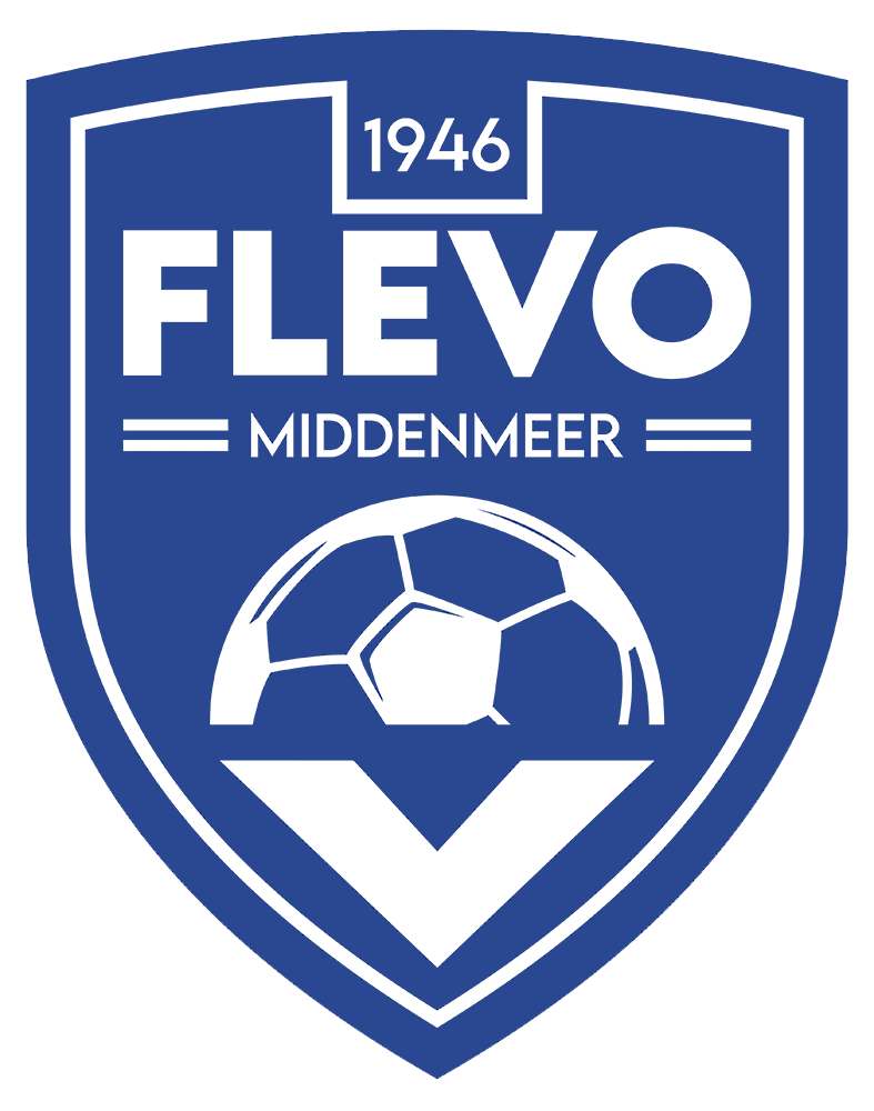 Clublogo voetbalvereniging VV Flevo uit Middenmeer