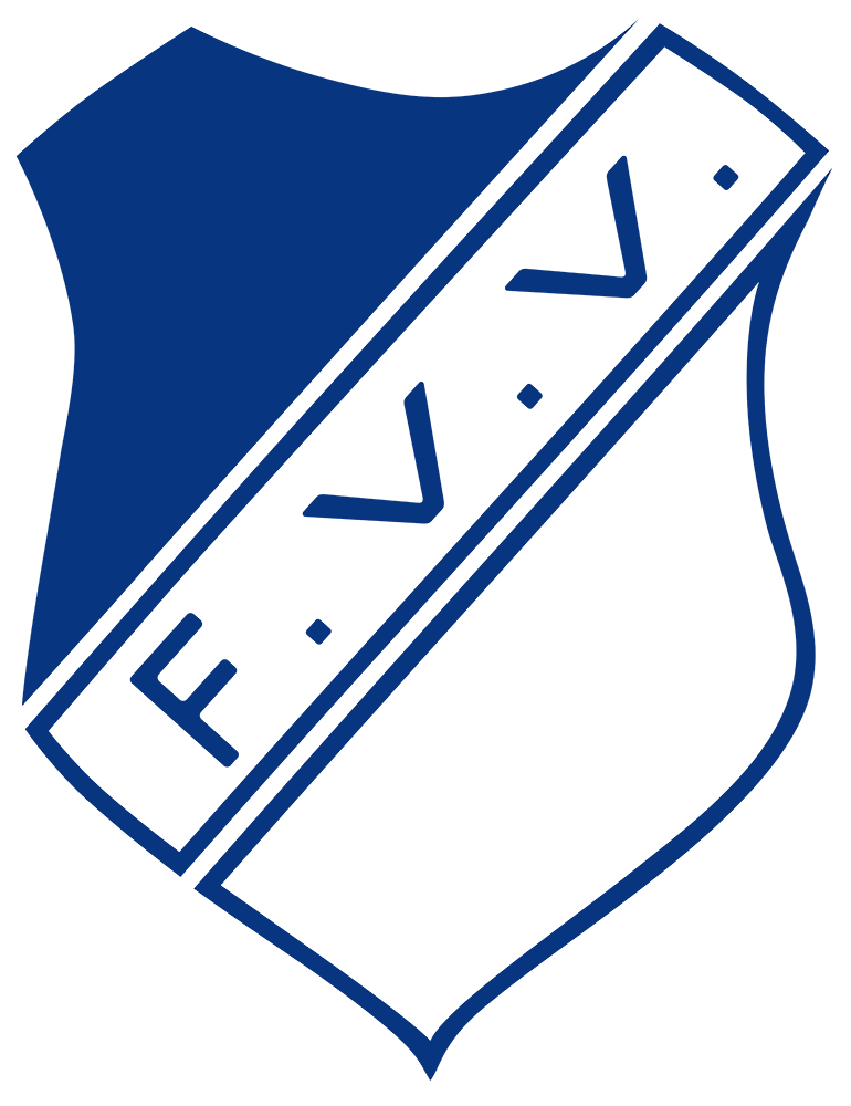 Clublogo voetbalvereniging FVV uit Hoogezand