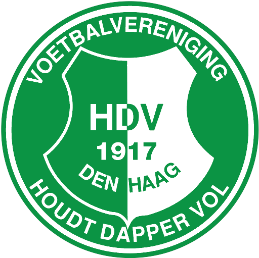Clublogo voetbalvereniging VV HDV uit Den Haag