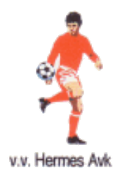 Clublogo voetbalvereniging Hermes AVK uit Annerveensche Kanaal