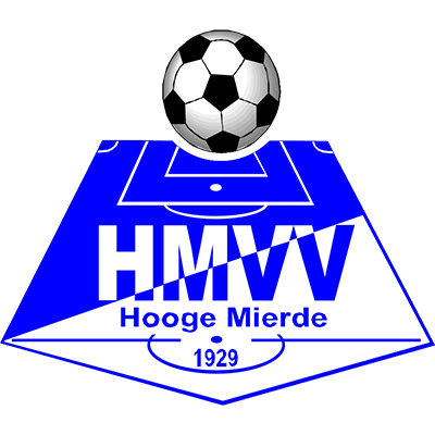 Clublogo voetbalvereniging HMVV uit Hooge Mierde