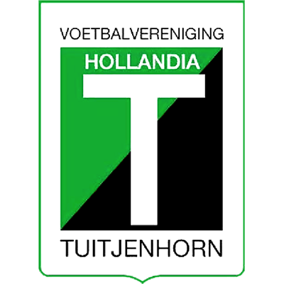 Clublogo voetbalvereniging Hollandia T uit Tuitjenhorn