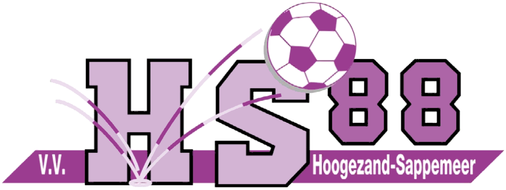 Clublogo voetbalvereniging HS '88 uit Hoogezand