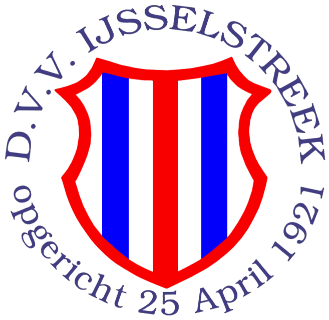 Clublogo voetbalvereniging DVV IJsselstreek uit Deventer