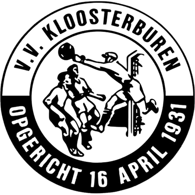 Clublogo voetbalvereniging VV Kloosterburen