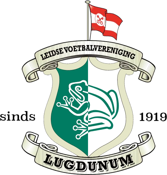 Clublogo voetbalvereniging LVV Lugdunum uit Leiden