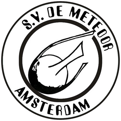 Club logo football club SV De Meteoor uit Amsterdam