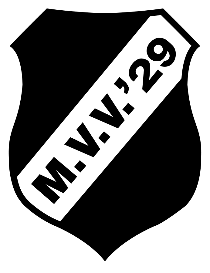 Clublogo voetbalvereniging MVV '29 uit Harbrinkhoek