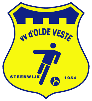 Clublogo voetbalvereniging d'Olde Veste '54 uit Steenwijk