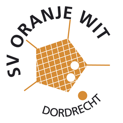 Clublogo voetbalvereniging Oranje Wit uit Dordrecht