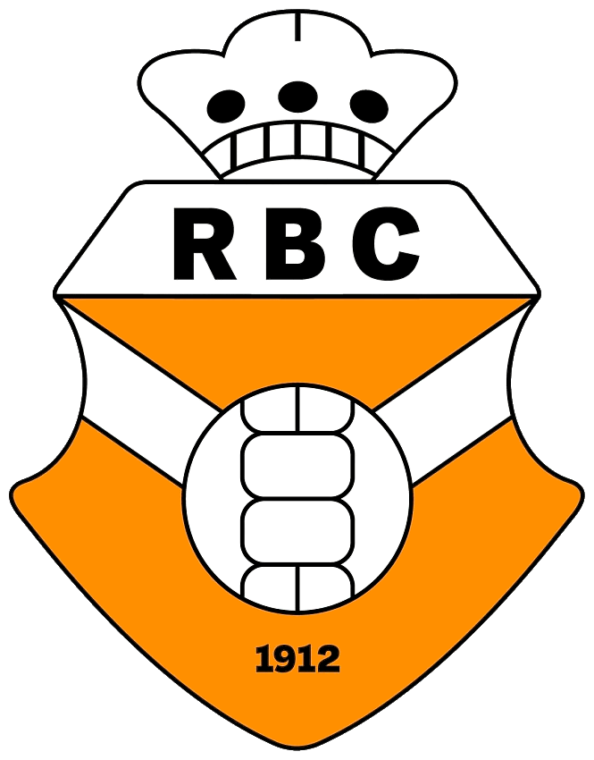 Clublogo voetbalvereniging RBC uit Roosendaal