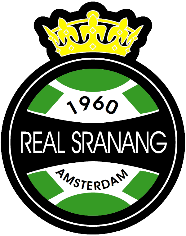 Clublogo voetbalvereniging SV Real Sranang uit Amsterdam