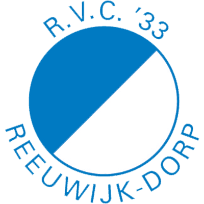 Clublogo voetbalvereniging RVC '33 uit Reeuwijk