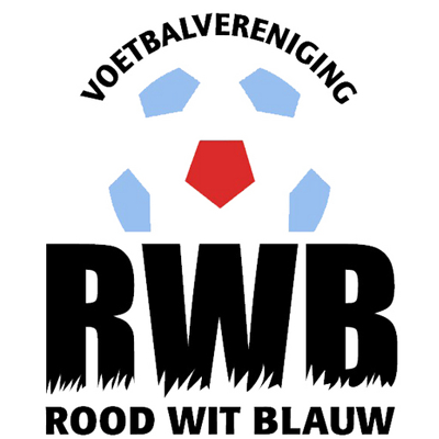 Clublogo voetbalvereniging RWB uit Waalwijk