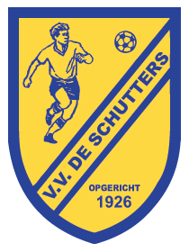 Clublogo voetbalvereniging De Schutters uit Stampersgat