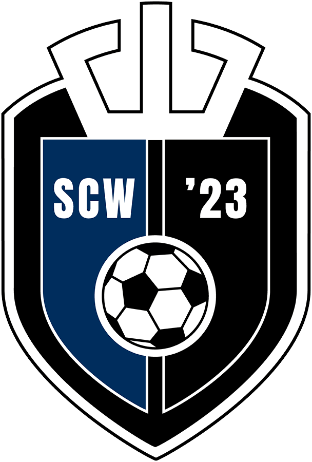 Clublogo voetbalvereniging SCW ’23 uit Heelsum