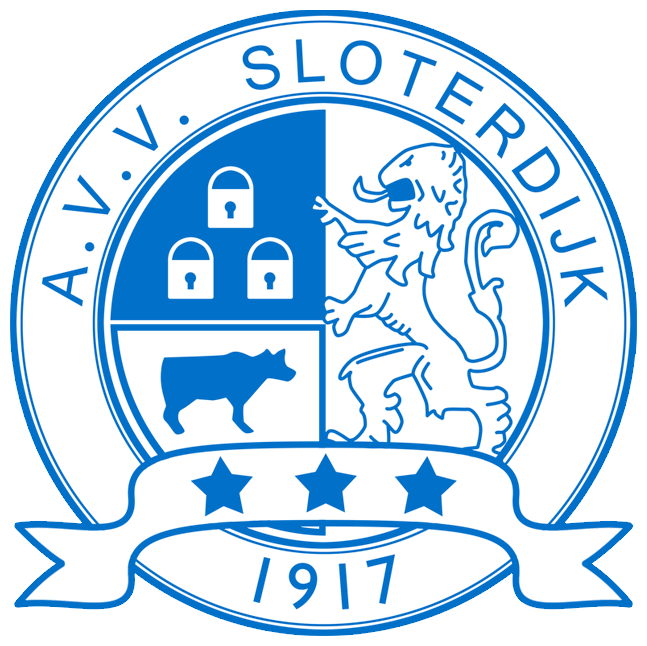 Clublogo voetbalvereniging Sloterdijk AVV uit Amsterdam