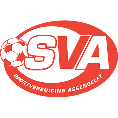 Clublogo voetbalvereniging SVA uit Assendelft