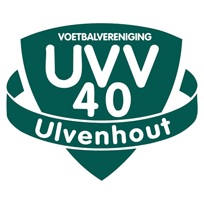 Clublogo voetbalvereniging UVV '40 uit Ulvenhout