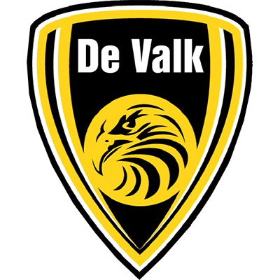 Clublogo voetbalvereniging VV De Valk uit Valkenswaard