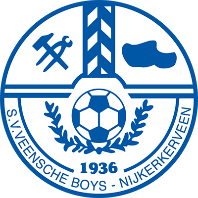 Clublogo voetbalvereniging Veensche Boys uit Nijkerkerveen