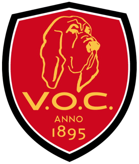 Clublogo voetbalvereniging VOC uit Rotterdam