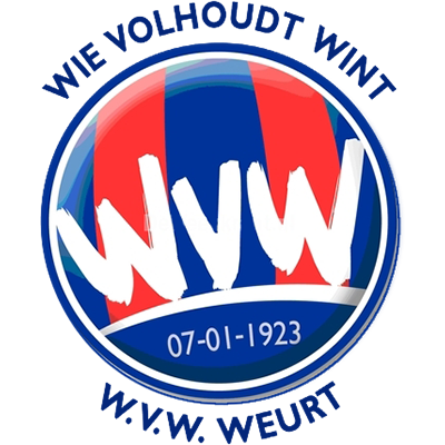 Clublogo voetbalvereniging WVW uit Weurt