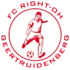 Clublogo voetbalvereniging Right 'Oh