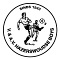 Clublogo voetbalvereniging V&AV Hazerswoudse Boys