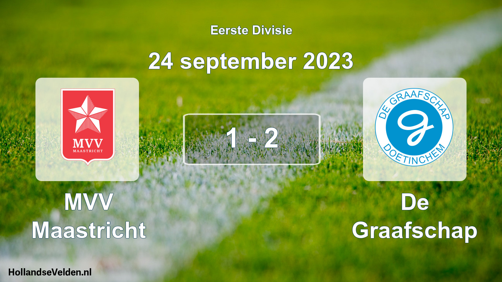 Gespeelde wedstrijd: MVV Maastricht - De Graafschap 1 - 2 (24 september 2023)