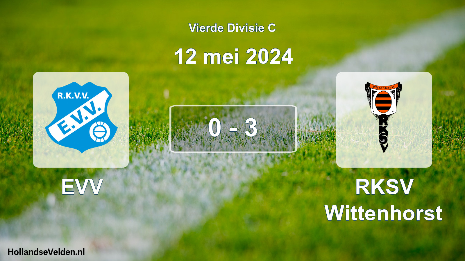 Gespeelde wedstrijd: EVV - RKSV Wittenhorst 0 - 3 (12 mei 2024)