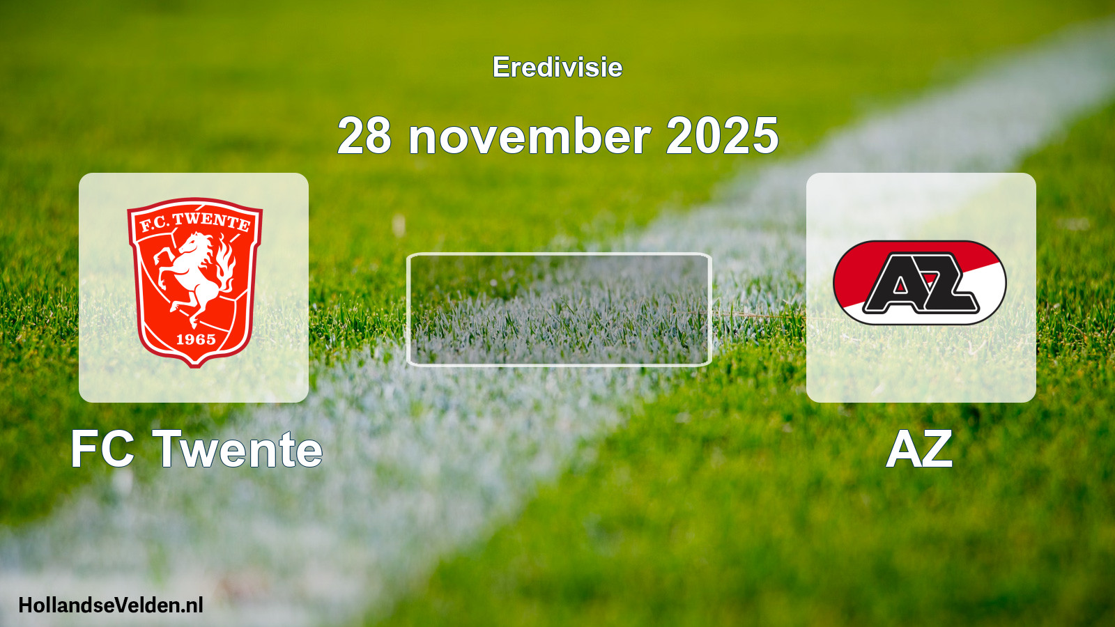 Geplande wedstrijd: FC Twente - AZ (28 november 2025)