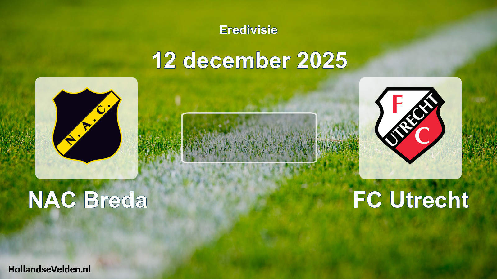 Scheduled Match: NAC Breda - FC Utrecht (12 December 2025)