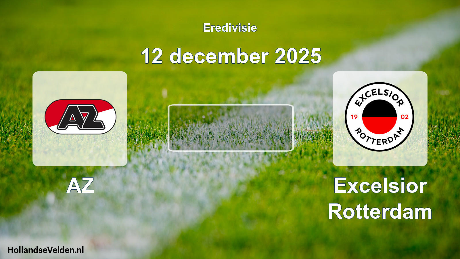 Scheduled Match: AZ - Excelsior Rotterdam (12 December 2025)