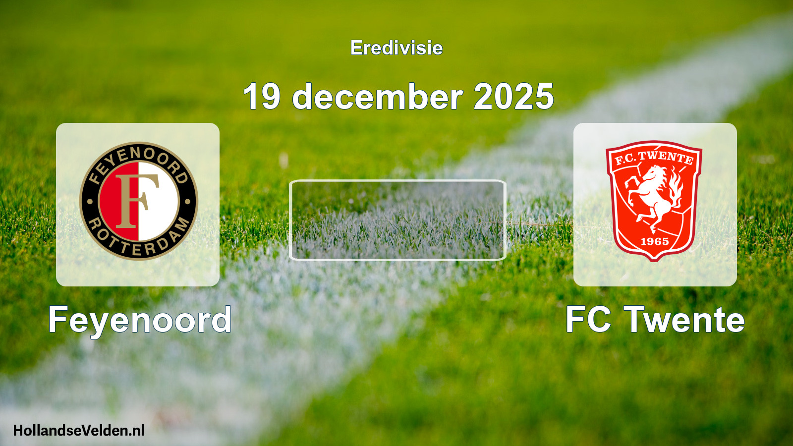 Geplande wedstrijd: Feyenoord - FC Twente (19 december 2025)