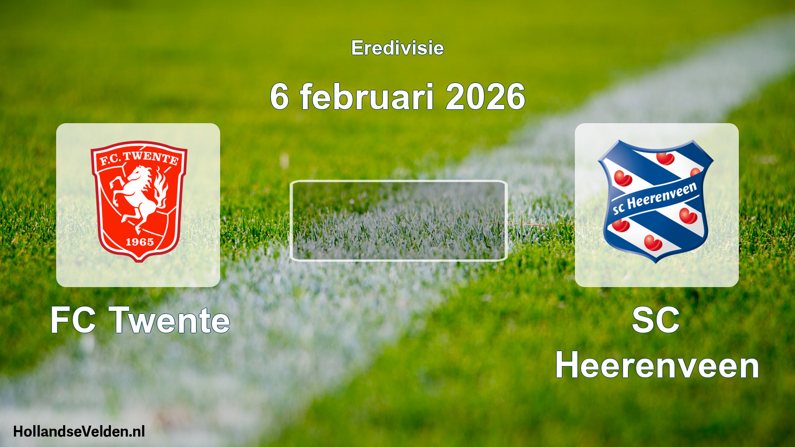 Geplande wedstrijd: FC Twente - SC Heerenveen (6 februari 2026)