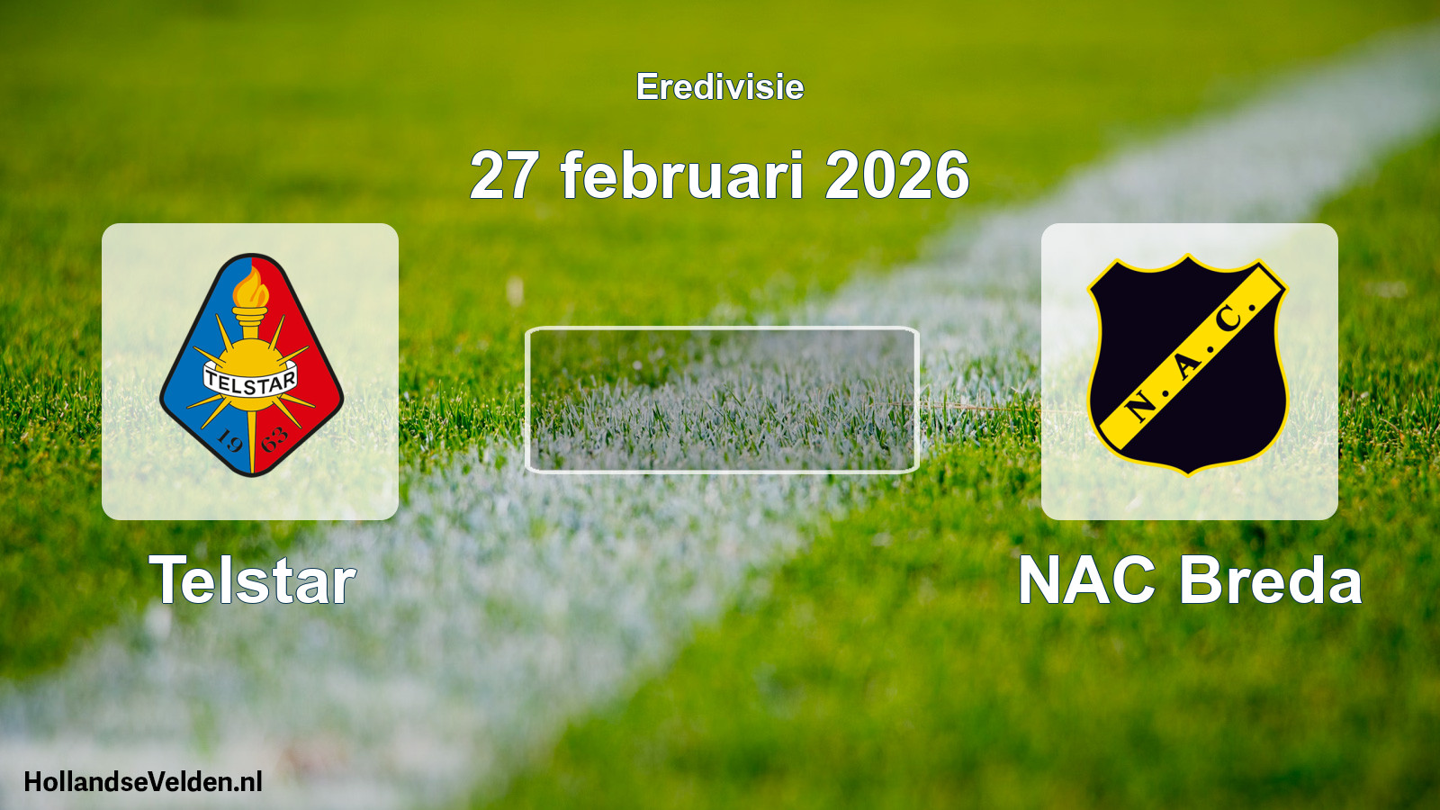 Geplande wedstrijd: Telstar - NAC Breda (27 februari 2026)