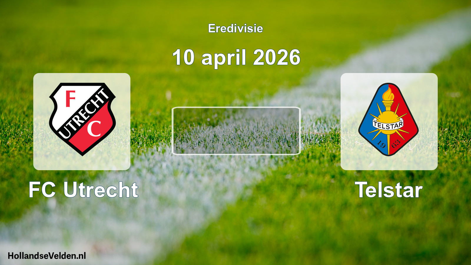 Geplande wedstrijd: FC Utrecht - Telstar (10 april 2026)