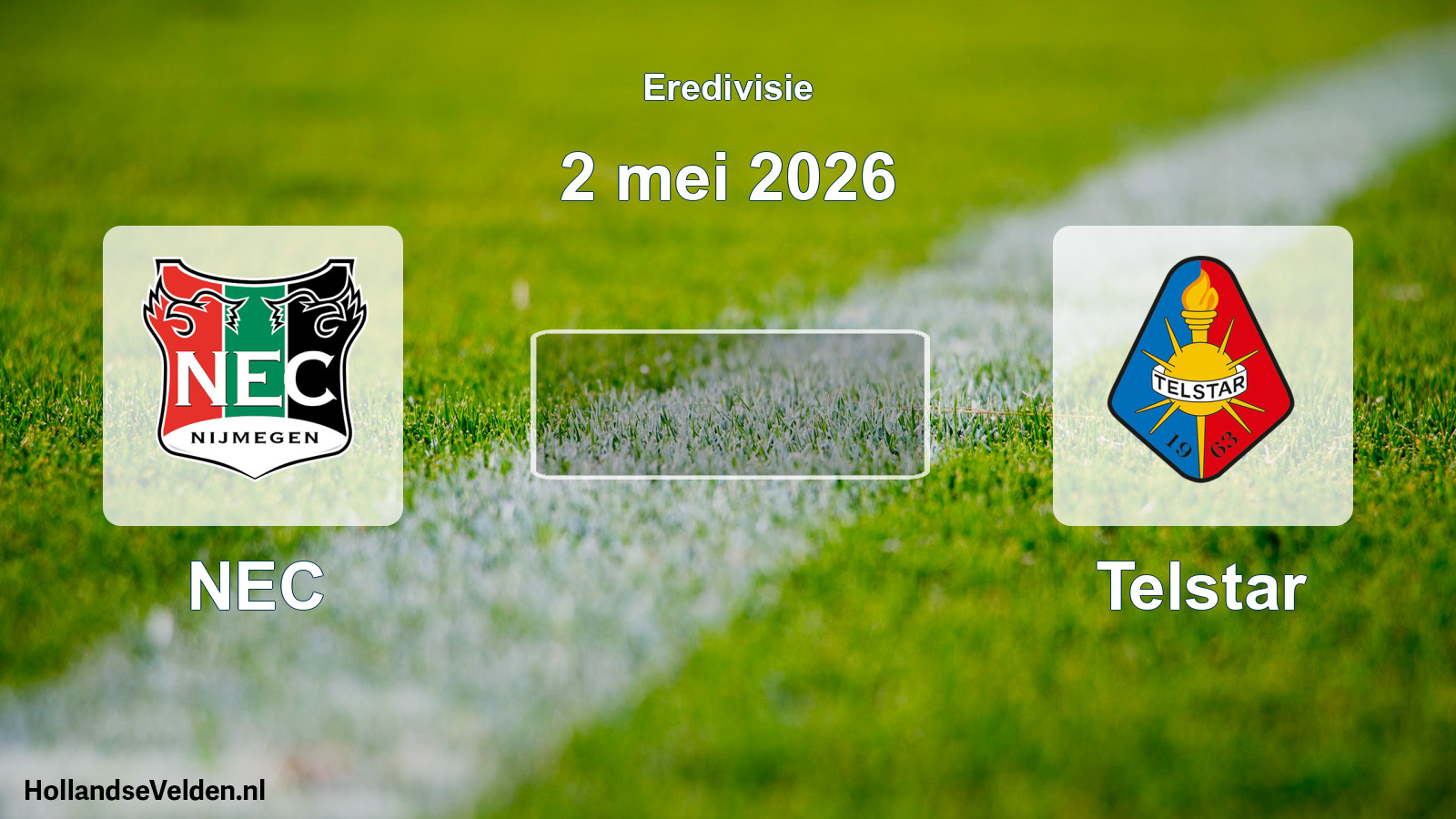 Geplande wedstrijd: NEC - Telstar (2 mei 2026)