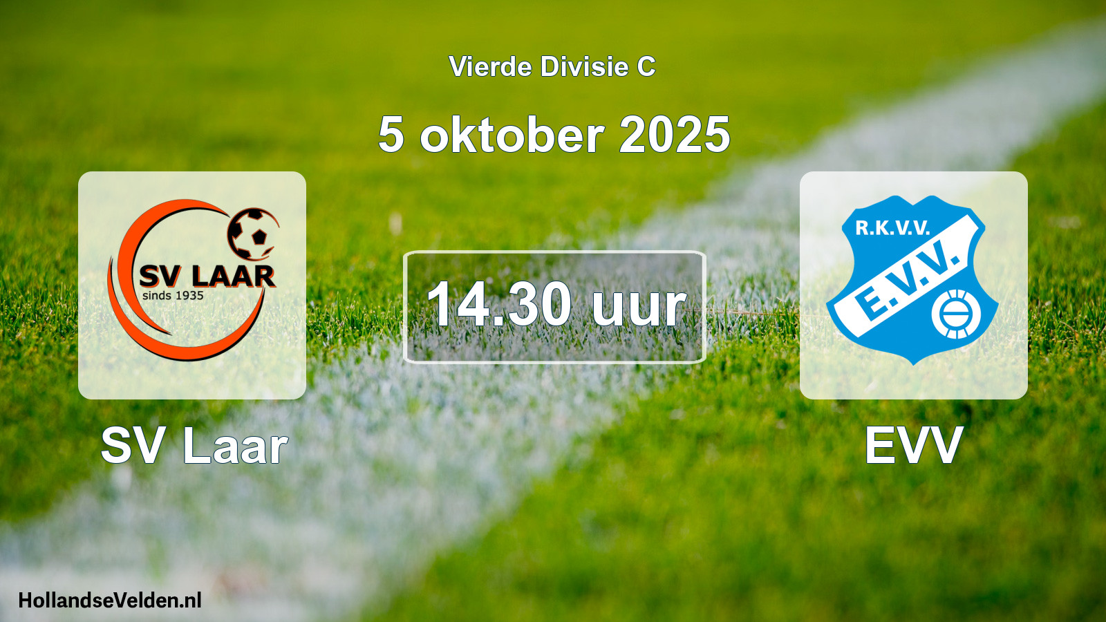 Scheduled Match: SV Laar - EVV (5 October 2025)