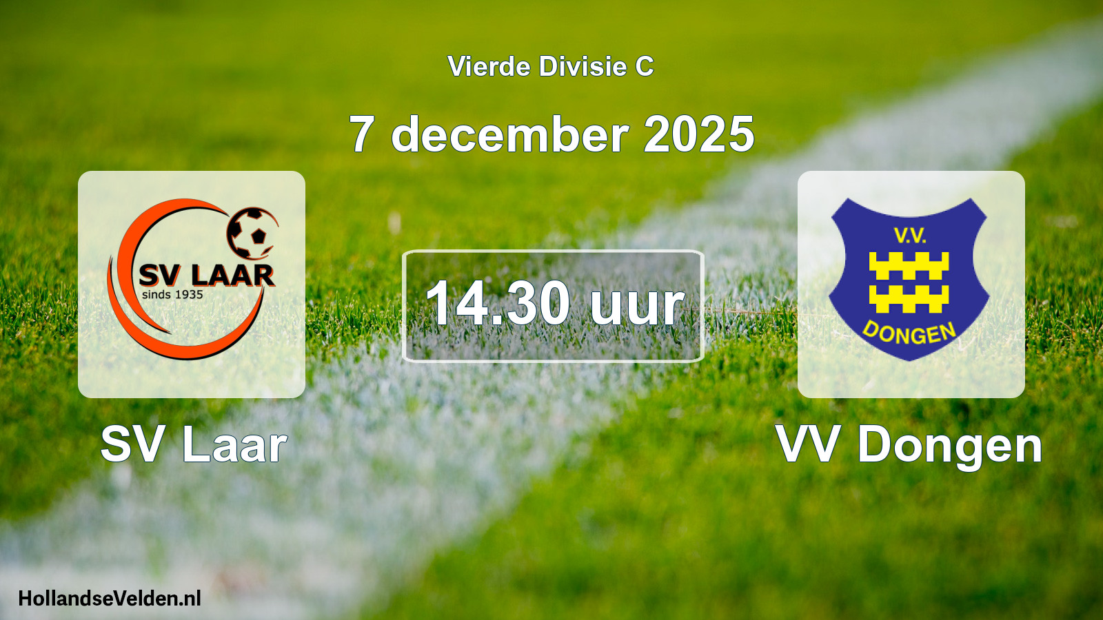 Scheduled Match: SV Laar - VV Dongen (7 December 2025)