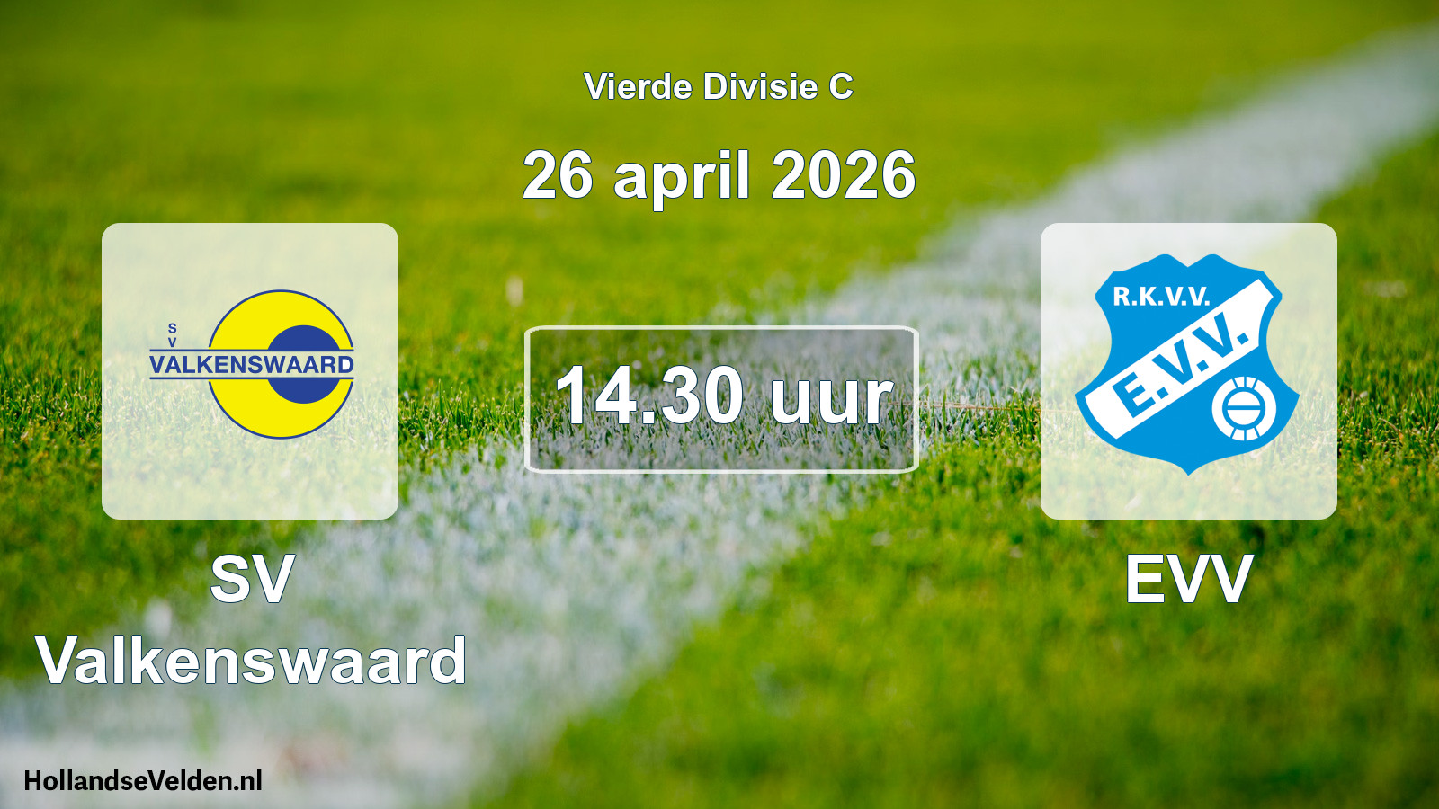 Scheduled Match: SV Valkenswaard - EVV (26 April 2026)